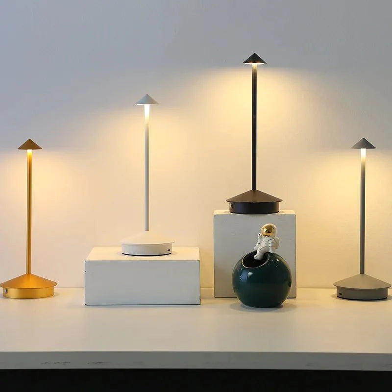 Beacon Lampe in Pfeilform