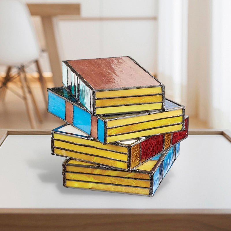 BookStack Mosaic Tischlampe