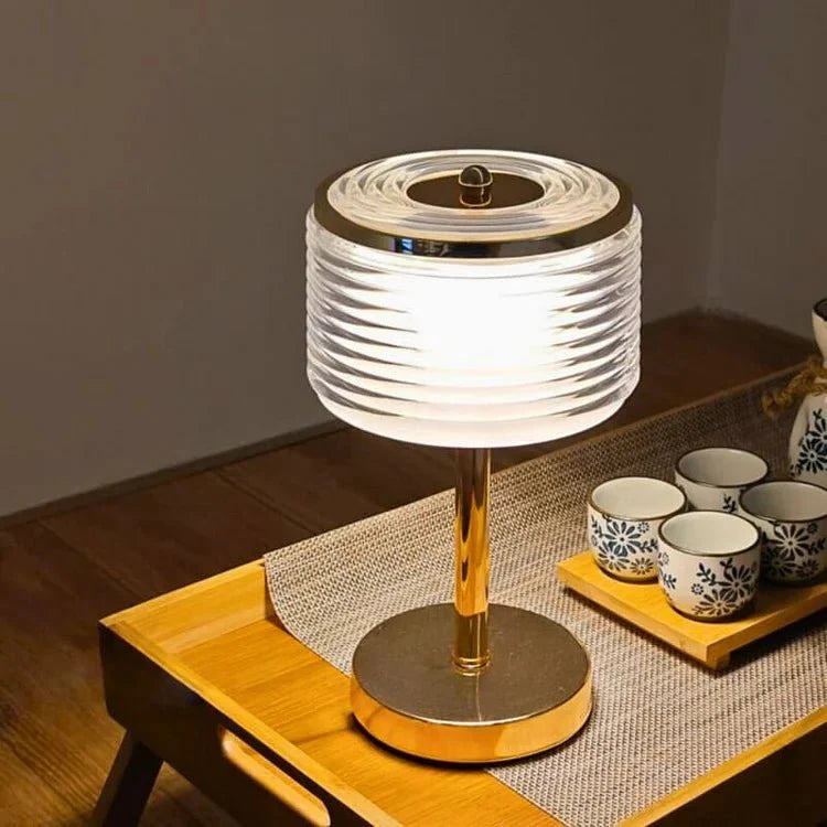 Fata Glas Tischlampe