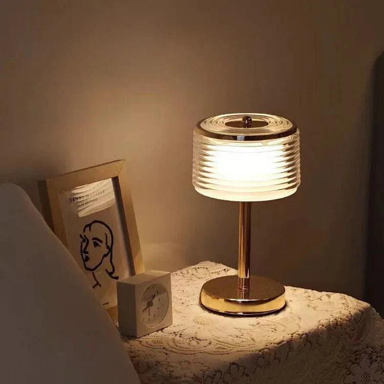 Fata - Ring - Tischlampe - Tischlampe - Gold - Müller Mode