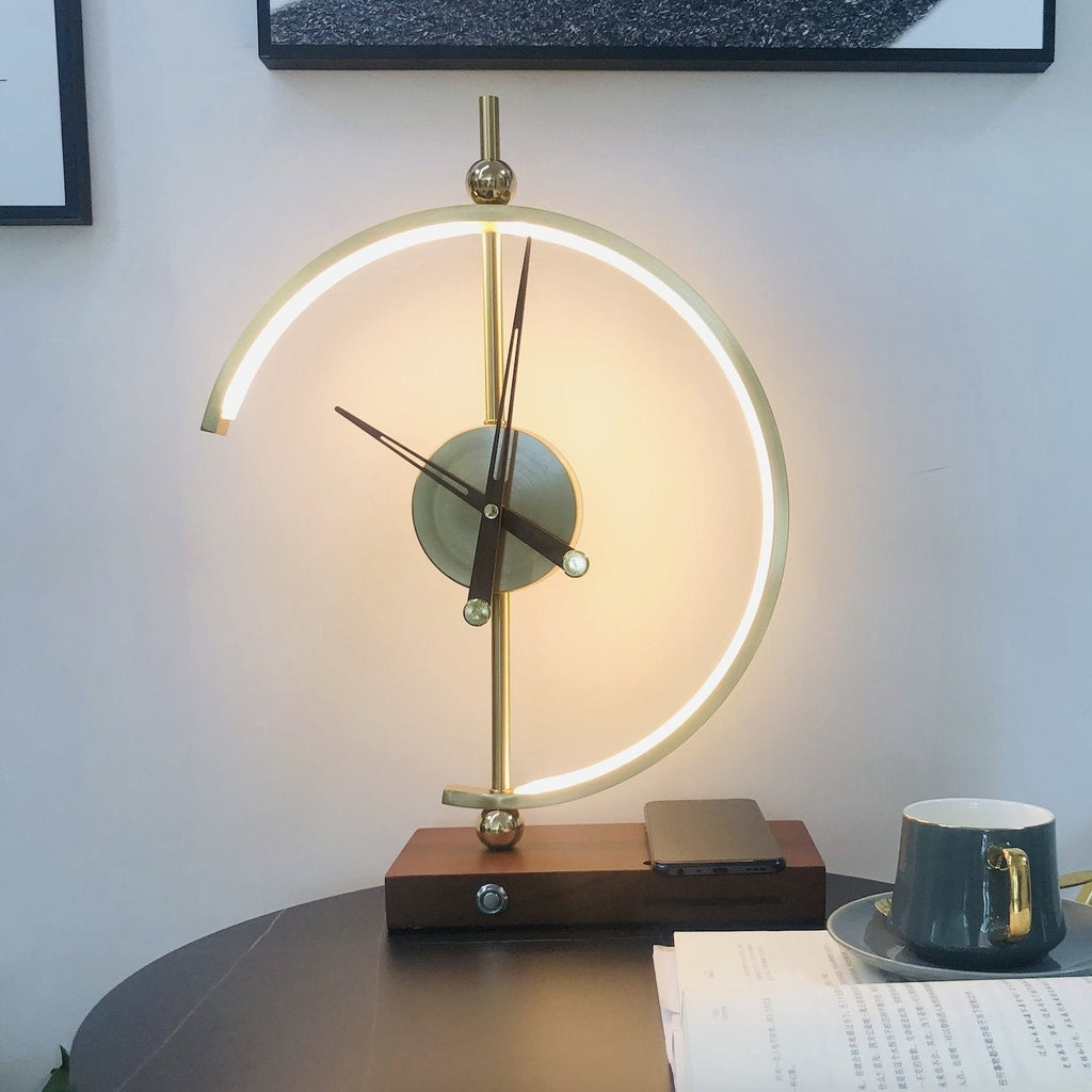 Phare Clock Tischlampe
