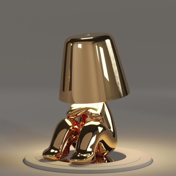 Radiant - Person Lampe - Tischlampe - Gold - Müller Mode